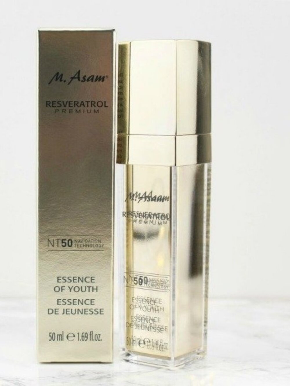 NEW M. Asam Resveratrol Premium Essence of Youth Serum NT50 Anti Aging 50 ml